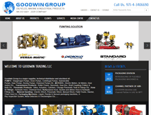 Tablet Screenshot of goodwinllc.com